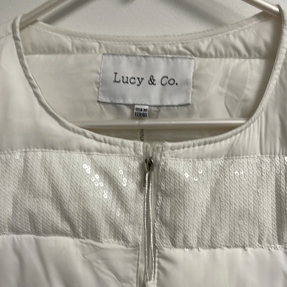 White puffer jacket - Picture 2 of 5